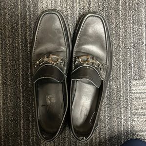 Men’s black loafers